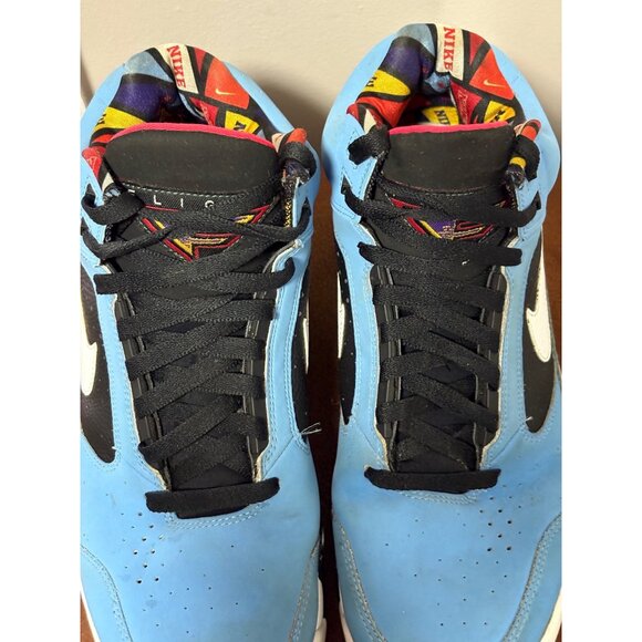 Nike Air Flight Lite Mid 'Hoops Pack University Blue' DQ7778-400 Mens Size 10.5 - Picture 4 of 10